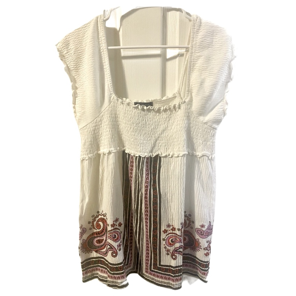 Jazzie Blouse with Paisley Print